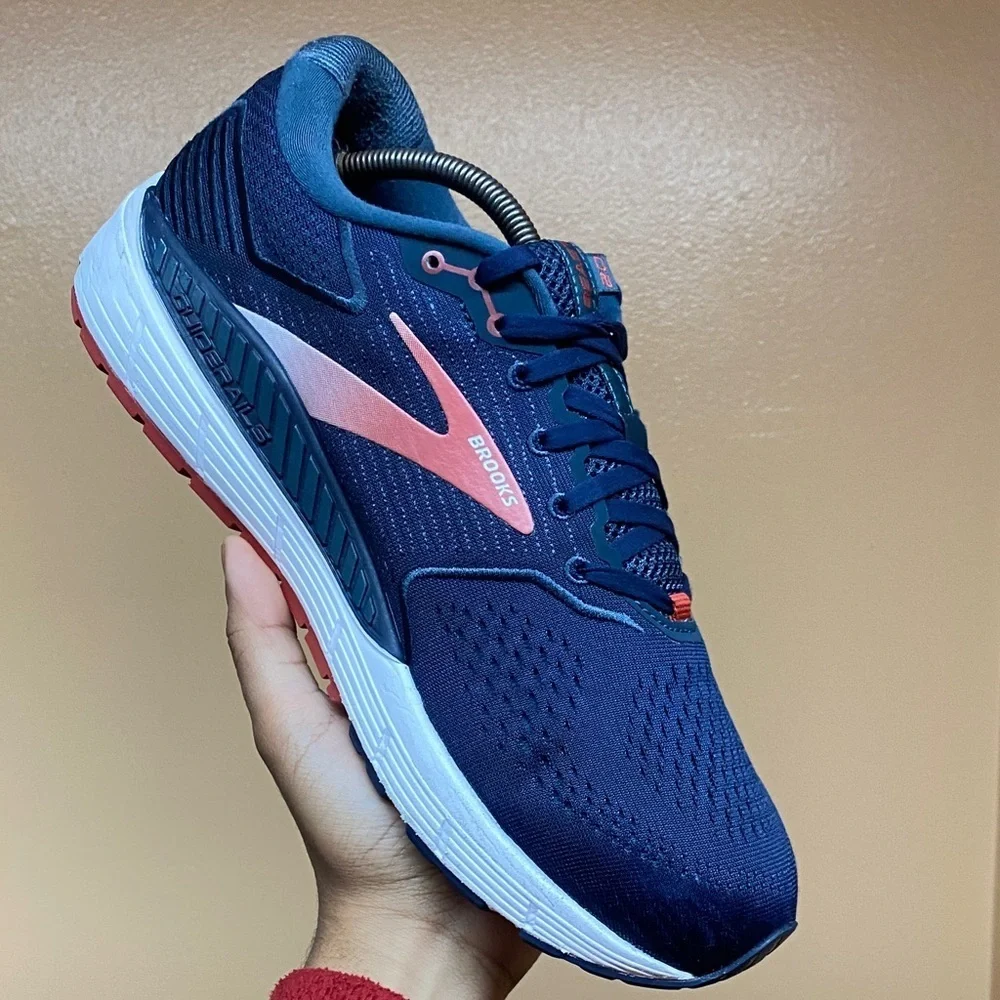 Brooks Beast ‘20 Men's Running Sneakers “Peacoat Midnight Red” Size 12 Wide (2E)